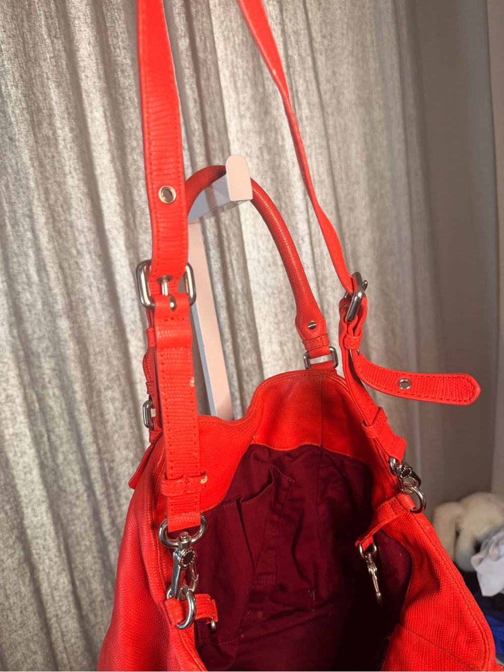 Marc Jacobs Red Leather Handbag - Picture 9 of 11